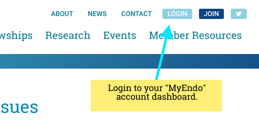 Login to MyEndo