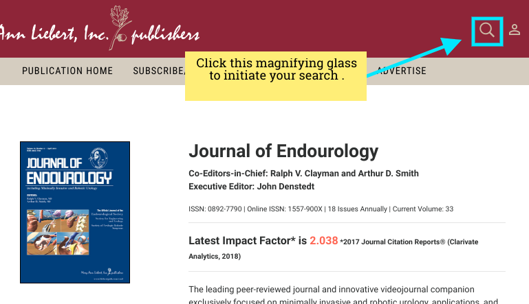 Search Journals